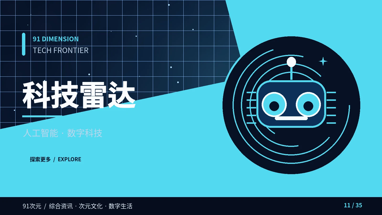 科技雷达配图